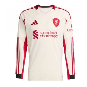 Pánské fotbalový oblečení Liverpool Venkovní košile 2025-26 Dlouhým Rukávem